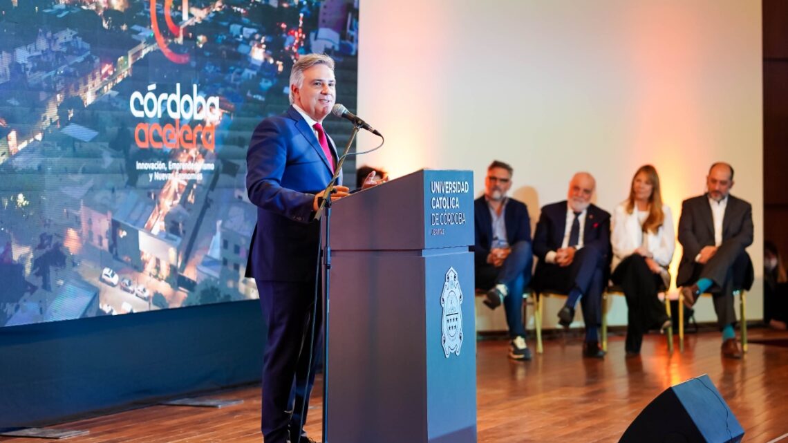 Llaryora presentó “córdoba acelera”, el ente que trabajará por el desarrollo productivo de la ciudad
