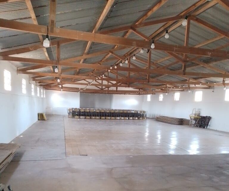 Balnearia: la Municipalidad concretó importantes obras en el salón de colonia Loma de los Indios