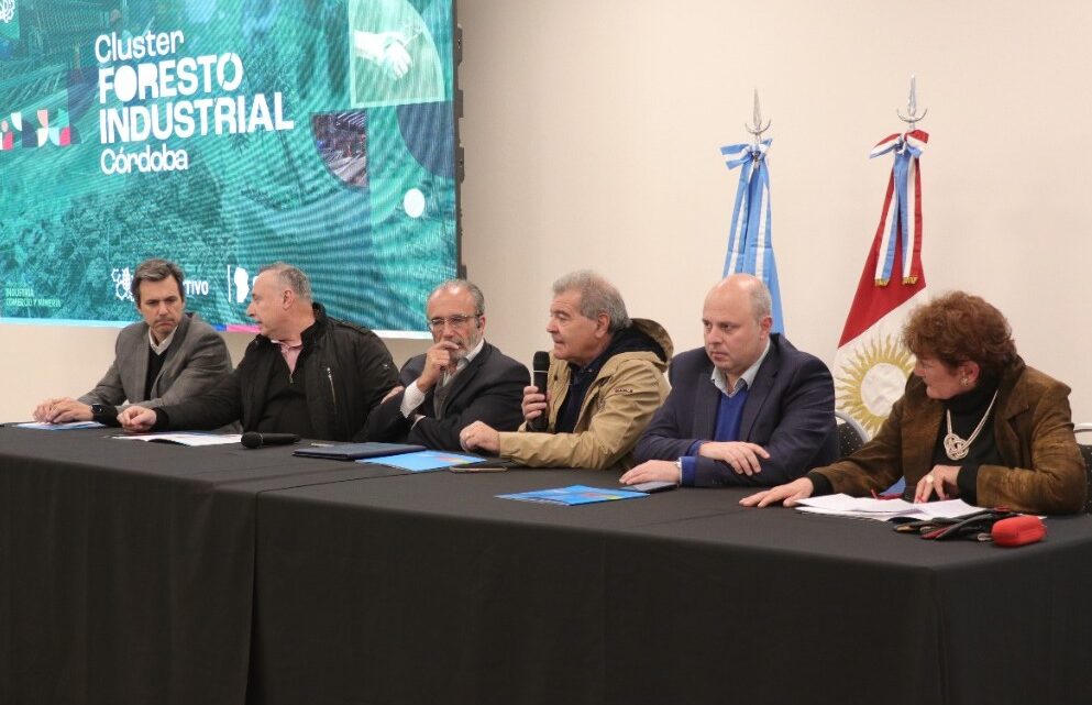 Producción: se lanzó el Clúster Foresto Industrial Córdoba