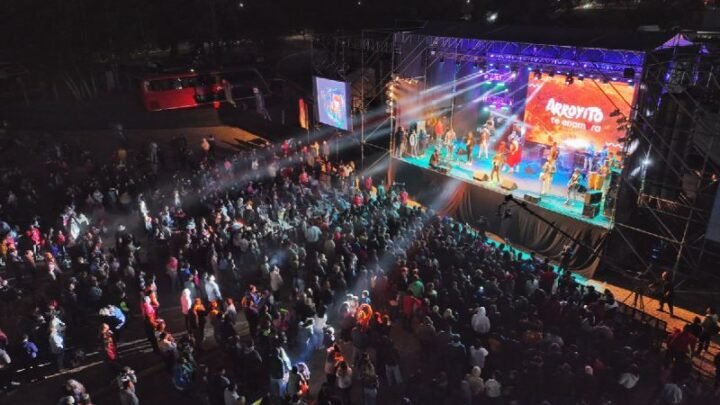 Una multitud recibió a la primavera en el mega evento de Arroyito