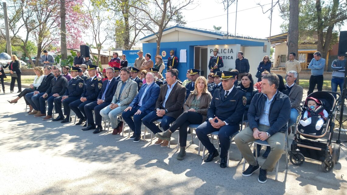 Miramar de Ansenuza: quedó inaugurado el destacamento de la Policía Turística