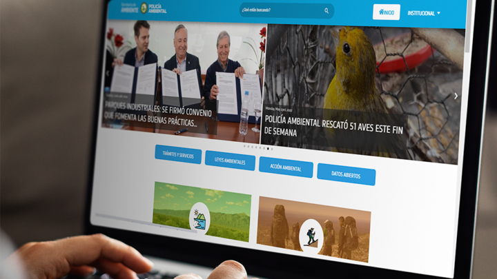 Ambiente y Policía Ambiental lanzaron su portal web