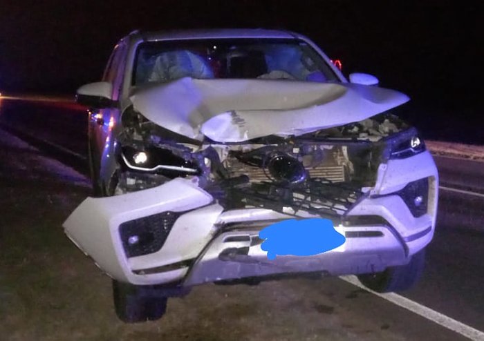 Suardi: una camioneta chocó a tres motociclistas, uno de ellos sufrió heridas graves