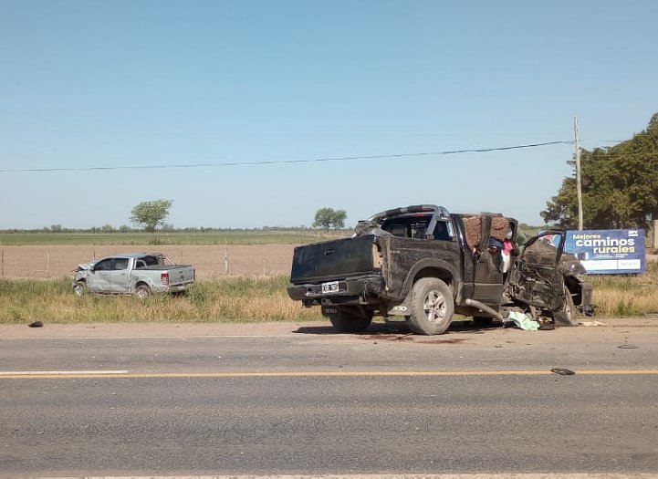 Una pareja y una beba heridos de gravedad por un accidente cerca de San Guillermo