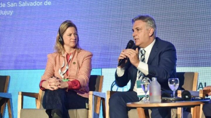 Llaryora disertó en la Cumbre  Global de Alcaldes “C40”