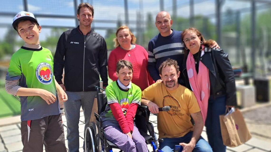 Villa Santa Rosa: alumnos de deporte adaptado viajaron a una clínica deportiva