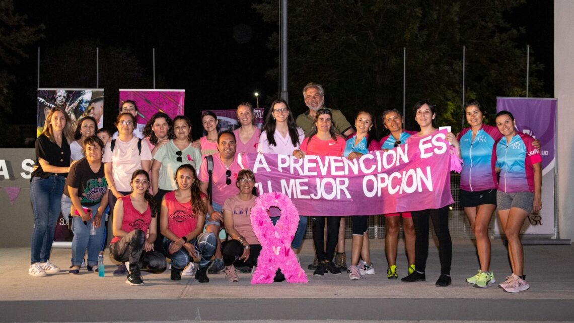 Villa Santa Rosa cerró el Mes Rosa apostando a la vida