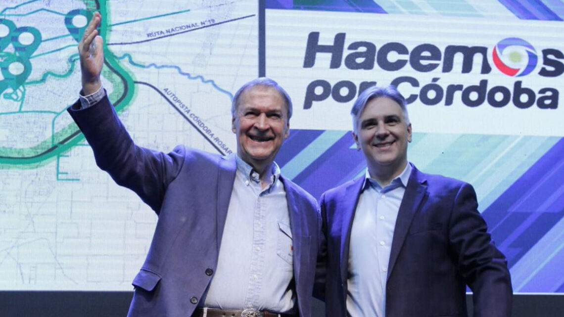 Schiaretti oficializó la candidatura de Martín Llaryora a gobernador