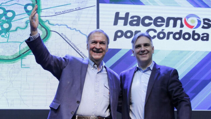 Schiaretti oficializó la candidatura de Martín Llaryora a gobernador