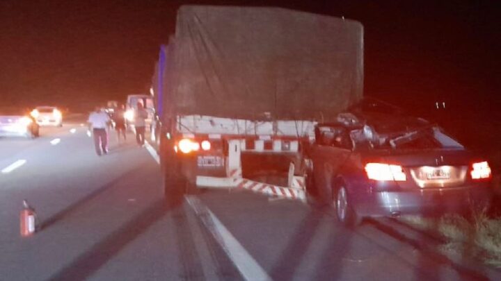 El Fuertecito: un hombre murió al chocar de atrás a un camión en la autovía 19