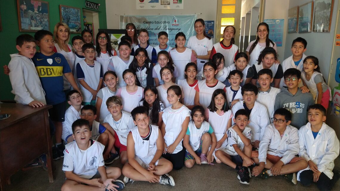 Marull: alumnos de la escuela República del Paraguay recibieron una estación meteorológica