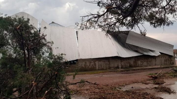 Tornado en Río Primero: primer comunicado oficial de la situación