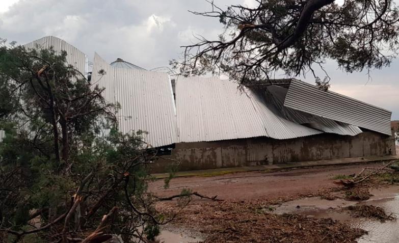 Tornado en Río Primero: primer comunicado oficial de la situación