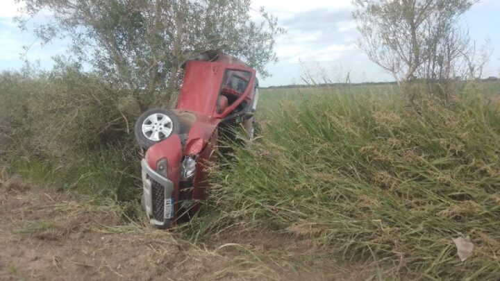 Balnearia: Un chico protagonizó un accidente en la zona rural
