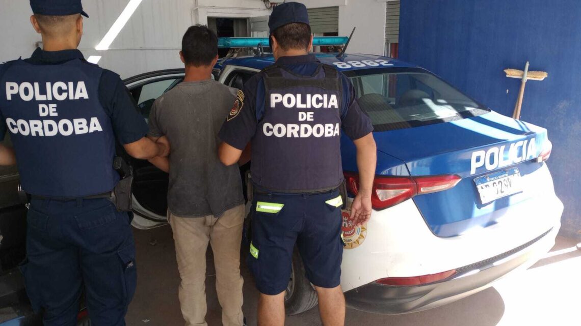 Balnearia: Detienen a un hombre que intentó agredir a su hermano con un cuchillo