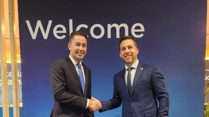 Manuel Calvo disertó en el MWC Barcelona, la principal feria de tecnología del mundo