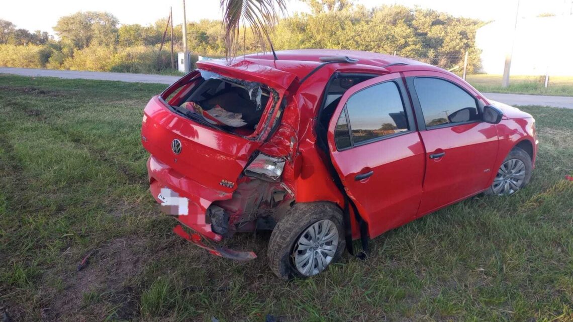 Susto en el acceso a Miramar de Ansenuza