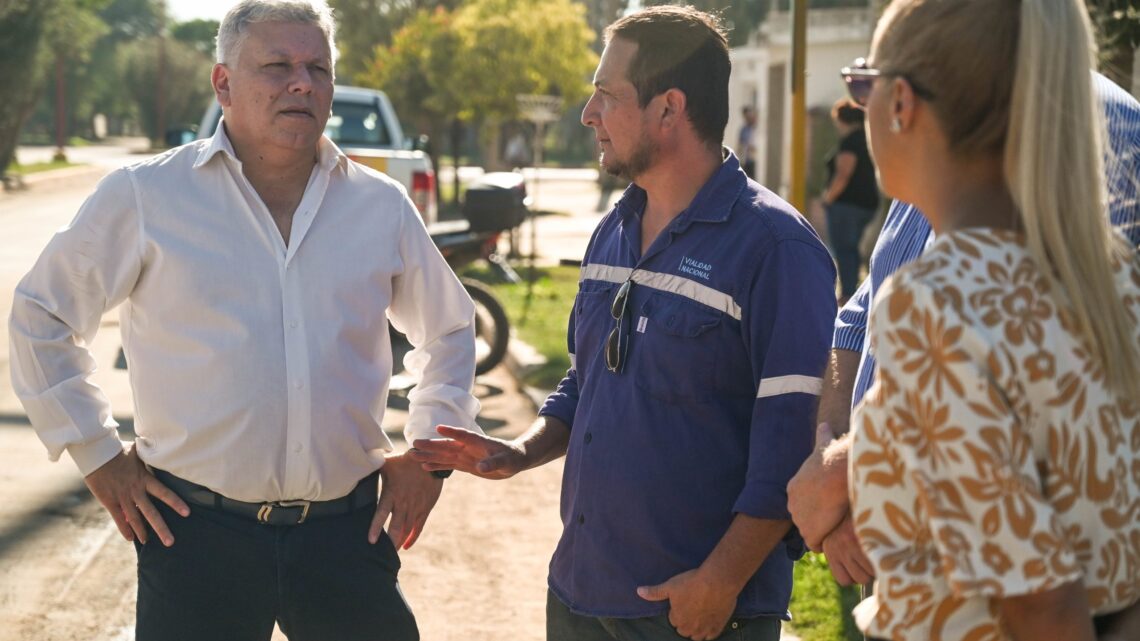 Arroyito: Comienza el arreglo de la Avenida Serra y Cura Brochero