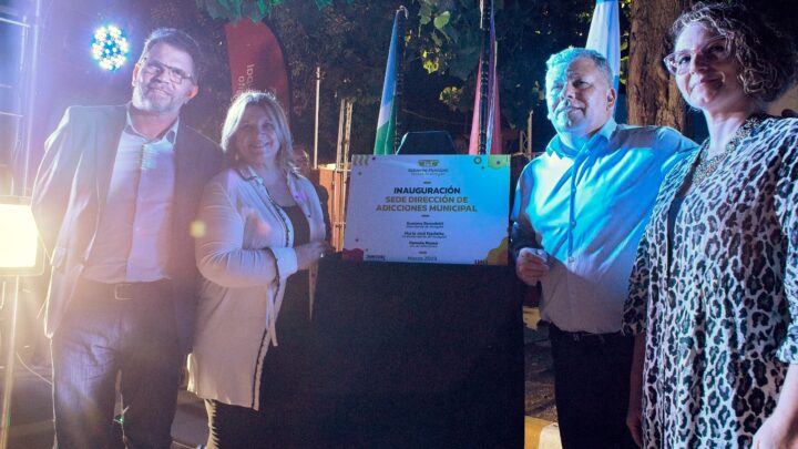En Arroyito se inauguró el edificio de la Dirección de Adicciones