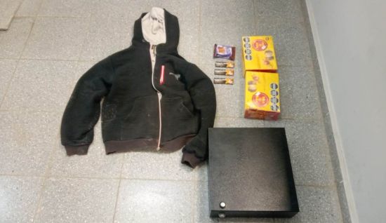 Brinkmann: llevaba una caja registradora y otros elementos que acababa de robar y lo detuvieron