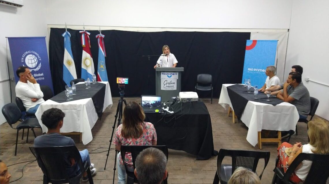 Río Primero: “Nada detiene nuestros sueños, somos trabajo que se ve”