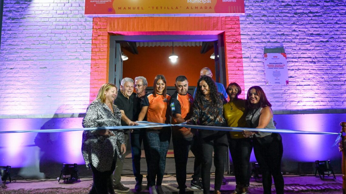 Se inauguró en Arroyito la primera Escuela Municipal de Boxeo