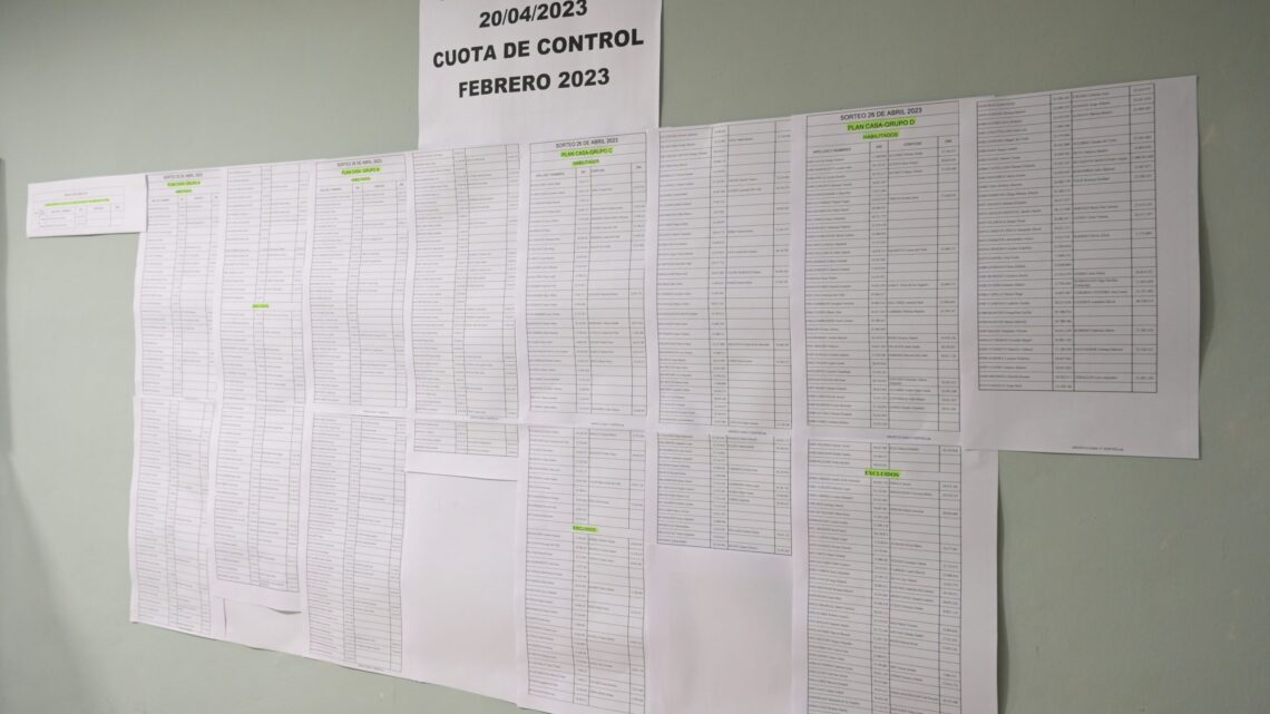 Desde este lunes está disponible el padrón para el sorteo de viviendas en Arroyito