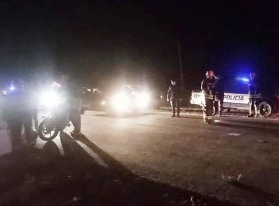 Seis autos y dos motos chocaron en el acceso a Colonia Vignaud
