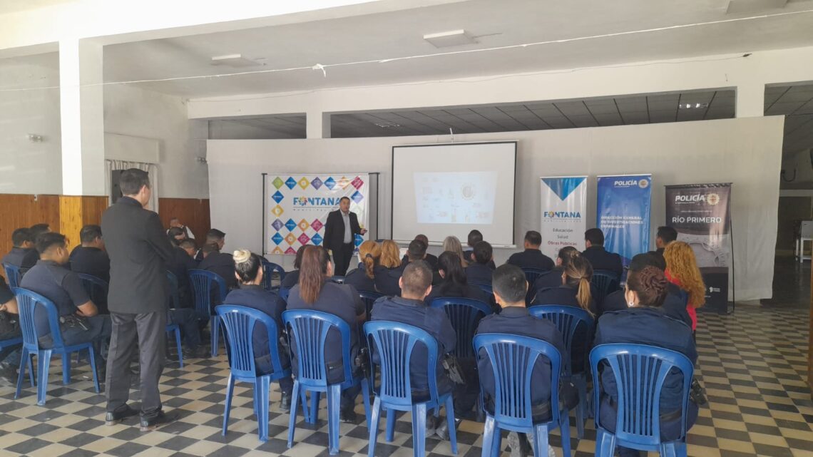 Villa Fontana: capacitaron en prevención de estáfas y ciberdelitos