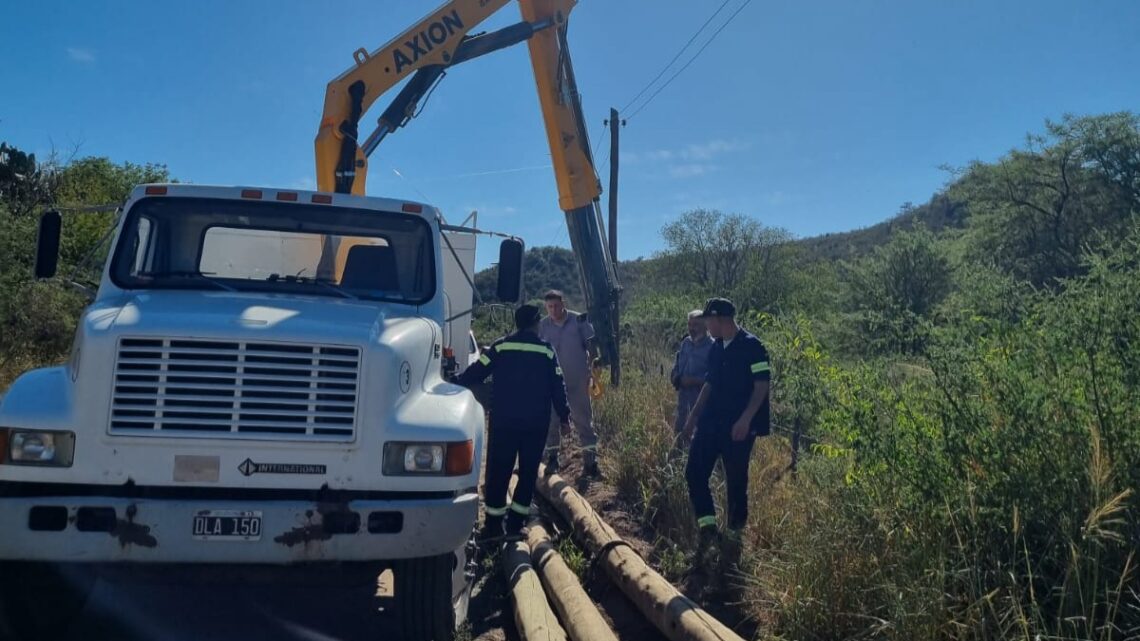 Comenzaron obras para llevar electricidad a parajes del norte de la Provincia
