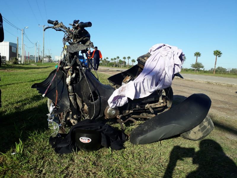 Morteros: muere un chico de 17 años al accidentarse con su moto