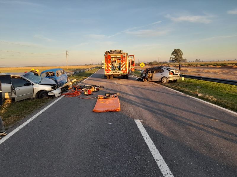 Murió un hombre de La Francia en un choque frontal cerca de Devoto
