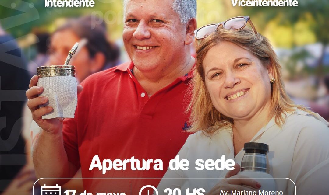 Arroyito: Benedetti lanza su candidatura a la intendencia este miércoles