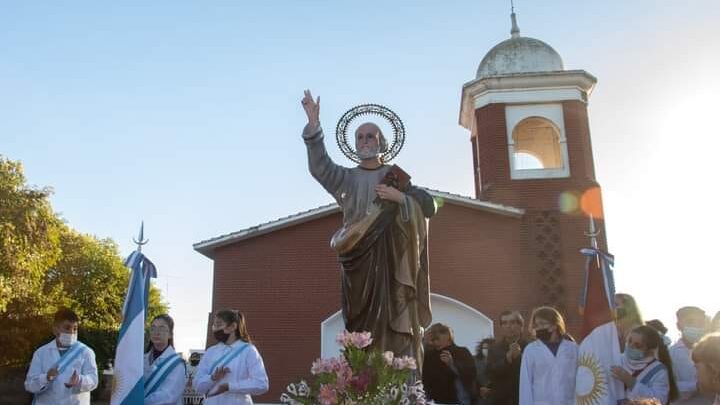 Se cumplen 70 años de la creación de la Capilla San Pedro en Villa Fontana