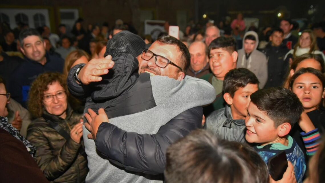 La alegría de Gabriel Faletto “Los vecinos eligieron seguir para adelante”