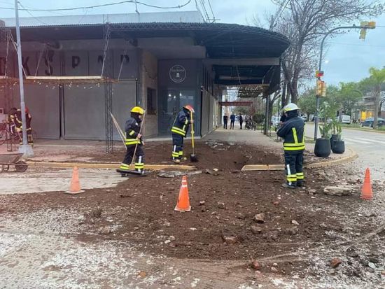 Brinkmann: explotó un caño de gas en el centro mientras se hacía una prueba