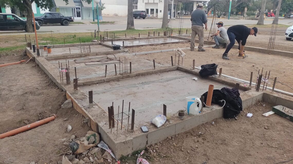 Construyen la Oficina Municipal de Turismo en La Para