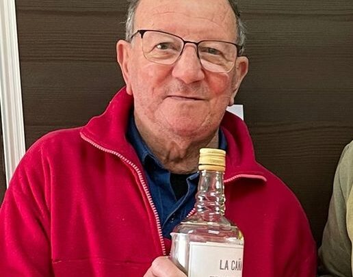 La caña de Meco Grinovero, una tradición que comparten los vecinos de La Puerta