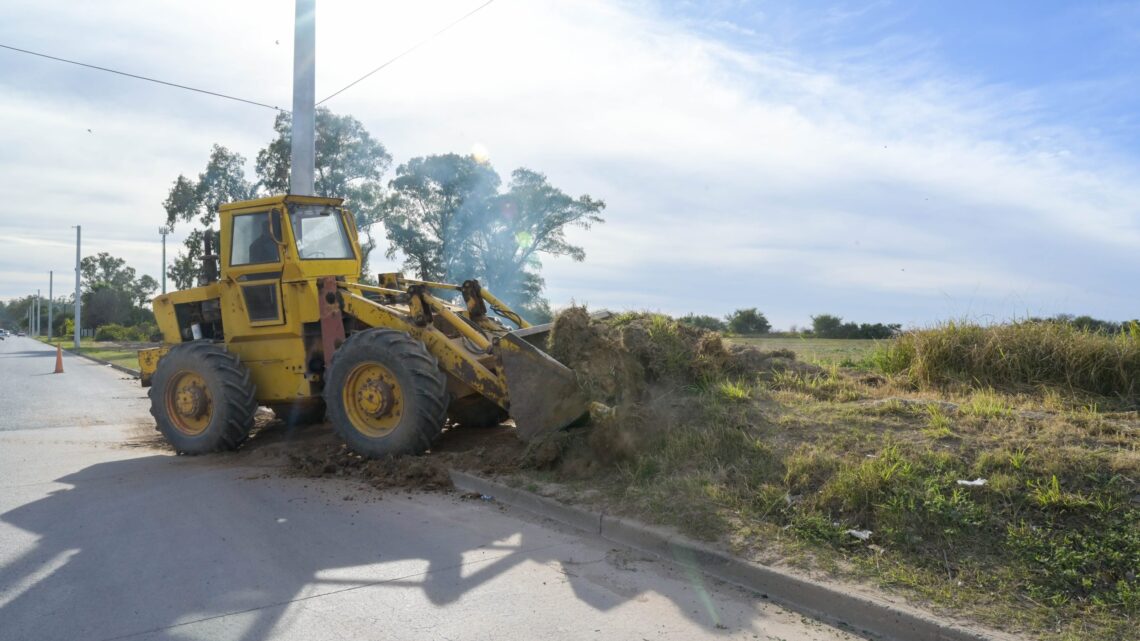 Comenzó la construcción de la Playa de Camiones en Arroyito