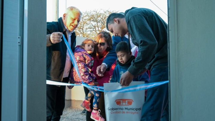 Arroyito pionera en la entrega de viviendas