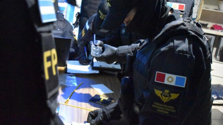 Desbaratan una banda narco que operaba en Morteros y Brinkmann