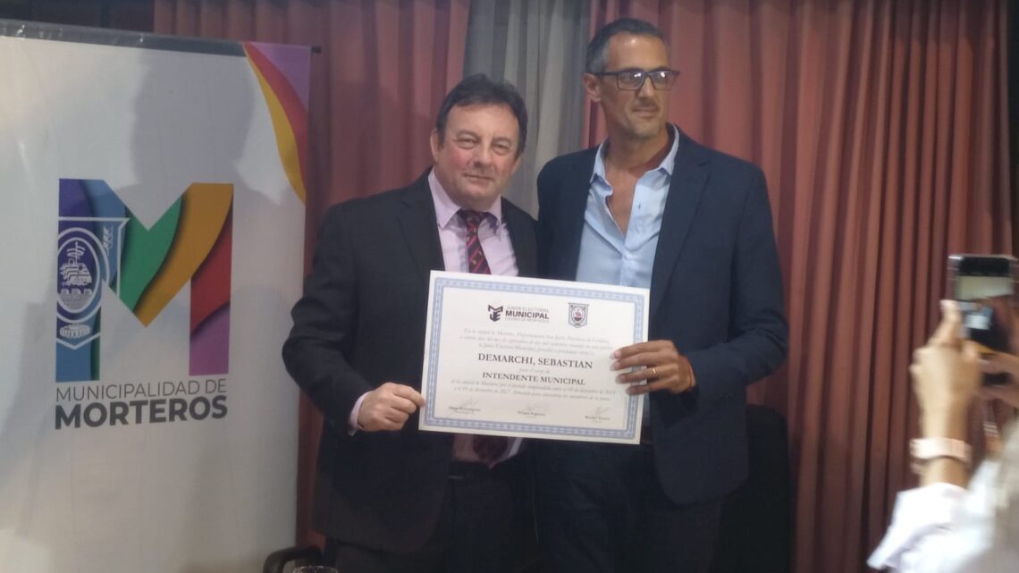 Proclamaron a las autoridades electas en Morteros