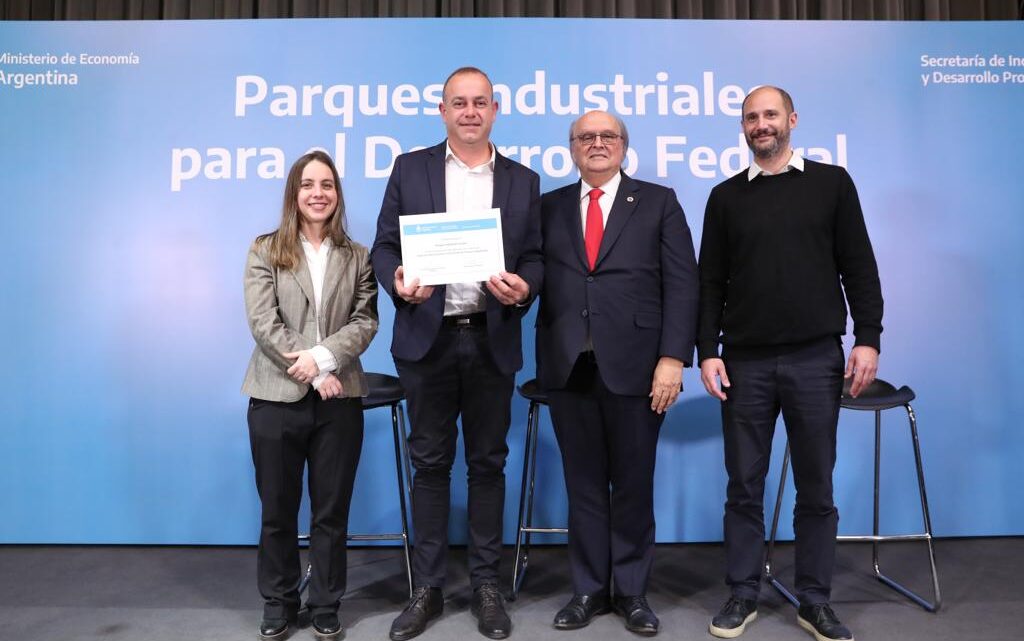 La Para recibió 169 millones de pesos para el desarrollo de su Parque Industrial La Para recibió 169 millones de pesos para el desarrollo de su Parque Industrial