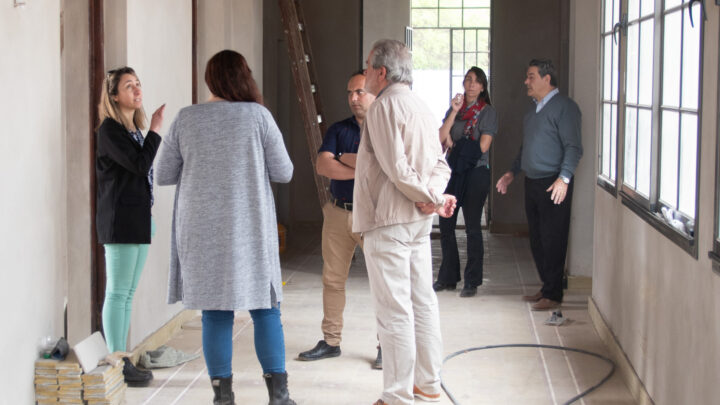 Villa Santa Rosa: avance de la obra del Centro Integral del Adulto Mayor