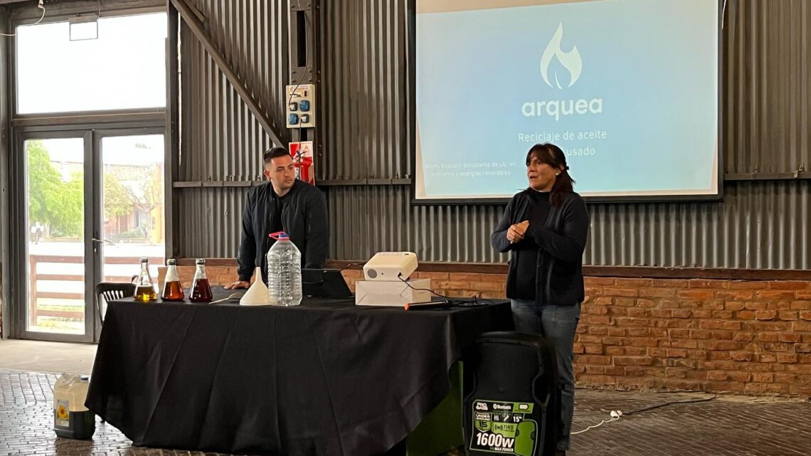La Para: brindaron charla sobre Tratamiento de Aceite Vegetal Usado