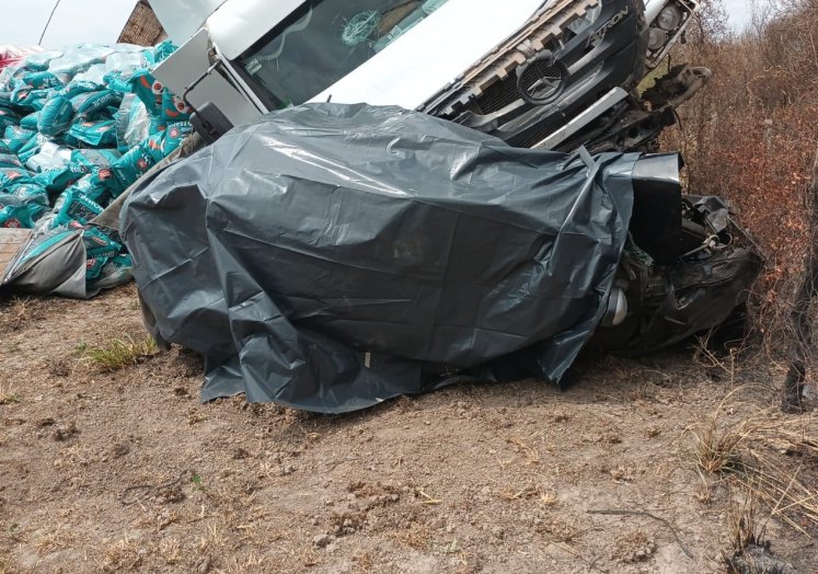 Dos muertos en un choque cerca de Arrufó