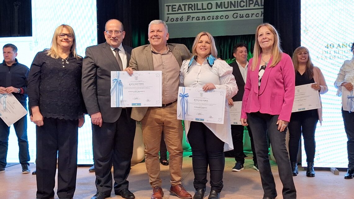 Arroyito proclamó a sus autoridades Municipales electas Arroyito proclamó a sus autoridades Municipales electas