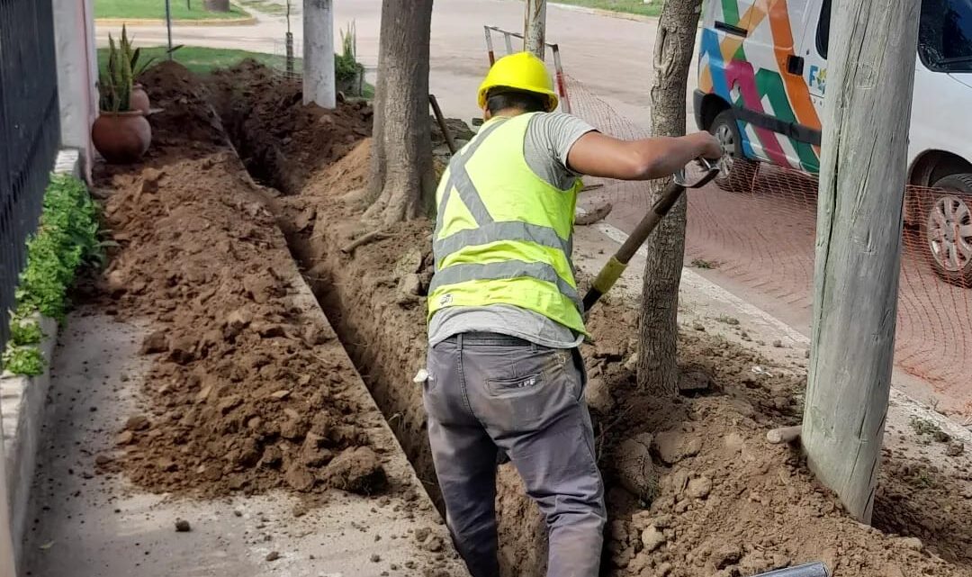 En Villa Fontana comenzó la obra de red de gas En Villa Fontana comenzó la obra de red de gas
