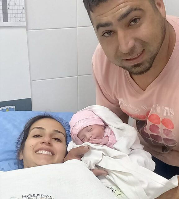 Ana Paula, la primer bebé del 2024 nacida en Arroyito