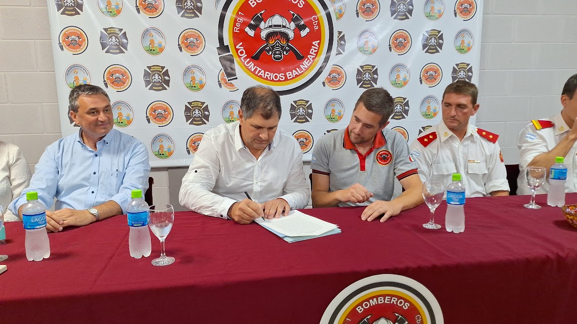 Balnearia: la Municipalidad donará a Bomberos un porcentaje de la tasa de Comercio e Industria Balnearia: la Municipalidad donará a Bomberos un porcentaje de la tasa de Comercio e Industria
